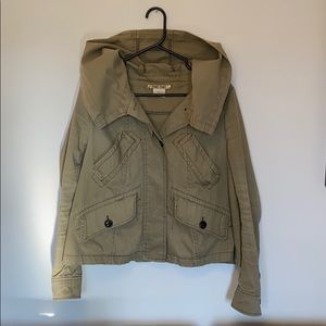 Anthropologie Hei Hei Utility Jacket with hood